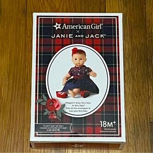 American Girl x Janie + Jack Wrapped in Roses Dress for BB